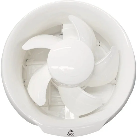 Orca Powerful Round Exhaustfan/Silent/6" - White
